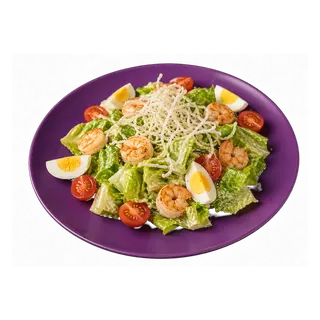 Caesar Salad with Shrimp